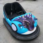 Dinosaur Bumper Cars Ride Seamless FRP Body Soft Backrest Stereo Music