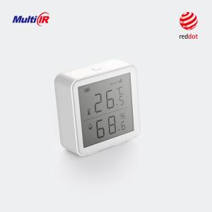 China Battery Powered FCC Smart WiFi Temperature Sensor 64*64*28mm factory