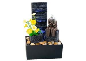 China Love Affair Battery Operated Tabletop Fountain , Desk Water Fountain 10 Inch factory