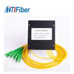 FTTX System Fiber Optic Splitter 1x4 SC/APC ABS Box PLC 1260-1650 Operating
