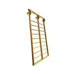 Children's Wooden Rib Wooden Frame for Training Climbing Wall in Dark Grey Color