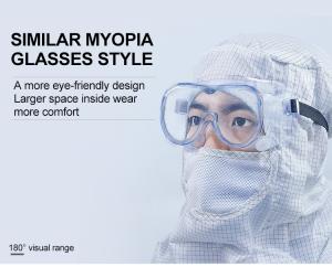 China Clear Construction Glasses Polycarbonate Lens Industrial Safety Eyewear factory