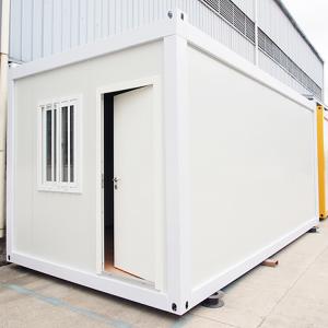 China Long Lasting Prefab Steel Structures Folding Shipping Container House Energy Saving factory