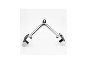 China Training Gym Workout Accessories V Shaped Rubber Contoured Grips Firmly factory