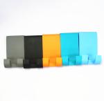 45 Grams Modern Bathroom Towel Hooks Doule Ear Silicone Hook Over The Shower