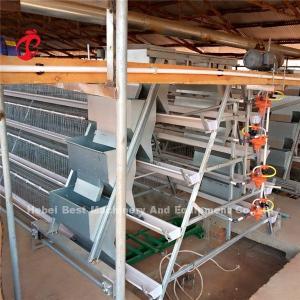 China Automatic Drinker Feeder Poultry Chicken Cages 10000 Egg Layer Ada factory