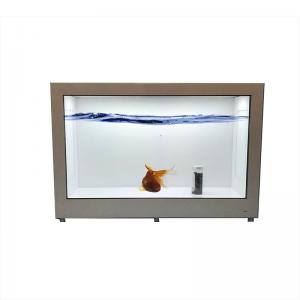 China 32/43/49/55 Inches IR Touch Transparent LCD Showcase For Window Shopping Support Android OS on sale