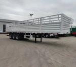 Leaf Spring Suspension Steel Side Bar Fence Truck Cargo Trailer for Heavy Duty