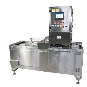 China PLC Control Stainless Steel Vacuum Tray Ready Meal Sealing Machine For Snacks Nuts Containers factory