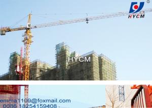 China 8T Specifications QTZ80(5513) Manual Tower Crane Construction Cranes Tower factory