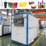 Used High-Speed Automatic Cup Thermoforming Machine 15KW Heating For PP/PS/PET