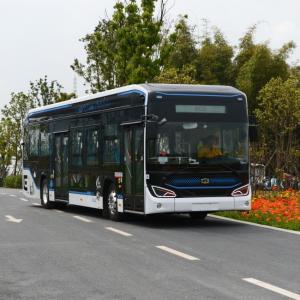 China 12m Low Entry Floor EV Battery Electric Buses With Air Suspension factory