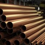 Water Tube Copper Pipe Customized For Oil / Gas Transportation System