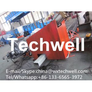 Custom Portable Downspout Machine / Mobile Rainspout Forming Machine