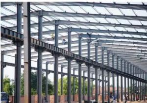 China 300km/H Wind Resistant PEB Pre Engineered Building Two Span factory