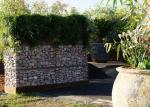 Landscaping Metal Gabion Baskets / Gabion Stone Fence Galvanized Iron Wire