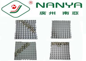 China Disposable White Paper Molded Quail Egg Carton / Egg Tray with 90 Cavities factory