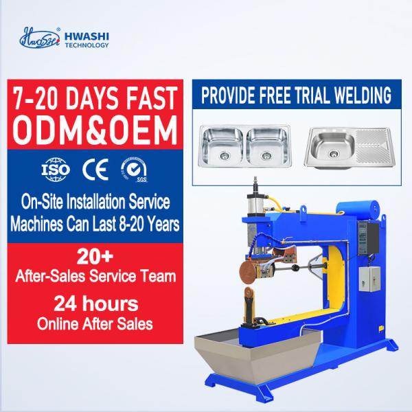 Manual Horizontal Hwashi Welding Machine Stainless Steel Water Tank Resistance