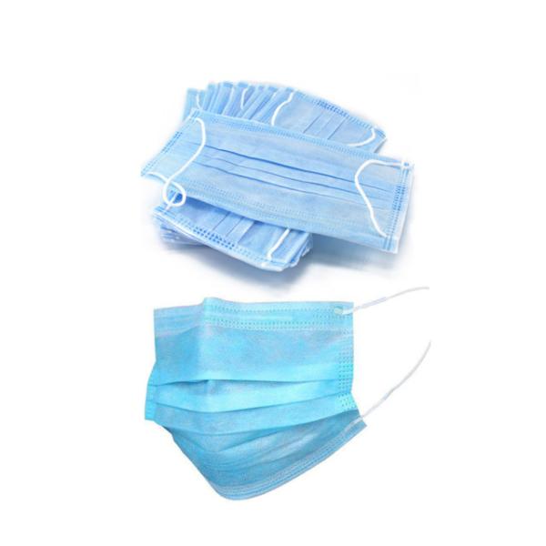 Anti Coronavirus Disposable Non Woven Face Mask Quadruple Structure Fabric Eco -