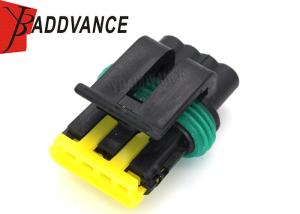 China TE AMP Multilock Connector System 4 Pin Female Connector 444046-1 13627093 factory