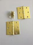 Metal Butt 5 Inch Brass Door Hinges , Interior Door Hinges Heavy Duty