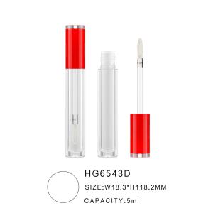 China 5ml Cute Lip Gloss Tubes Empty Transparent Stem Slim Lip Gloss Containers Empty factory