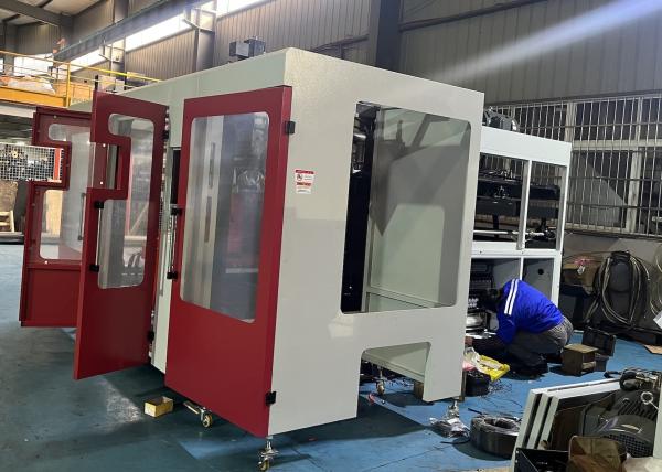 High Density Polyethylene Automatic Blow Moulding Machine for Milk Bottle