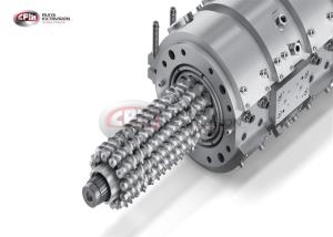China High Capacity Multi Screw Extruder For Linoleum Mixing And Pharmaceutical Compounding factory