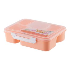 China 1170ml Reusable Plastic Lunch Containers With Soup Water Cups factory