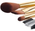 Portable Wholesale 9 in 1 Purple Make Up Tool Set