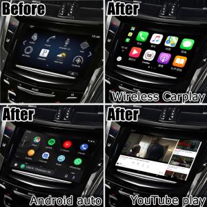 China Digital Wireless Carplay Interface Cadillac CTS Android Auto Youtube Play Video factory