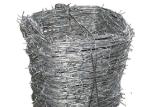 Crossed Wire Fence 16 Gauge Galvanized Barbed Wire