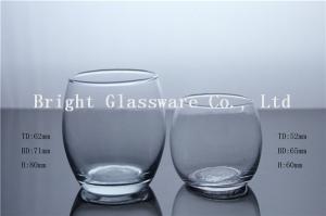 China Egg Shape Hurricanes Glass, Personalized Hurricane Cups factory
