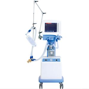 China 4 Wheels Respirator Hospital Icu Ventilator Machine For Breathing factory