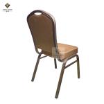 Stackable Hotel Banquet Chair Iron Aluminum Powder Coating Finish Tyrone Chair