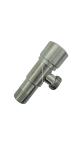 Bathroom Faucet Angle Valve Chrome Stainless SUS 201 Male Connection