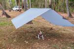 UPF50+ Waterproof Fly Tarp Shelter 9.8X9.8ft