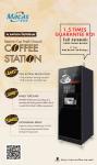 Professional Commercial Coffee Vendo Machine MACES7C Espresso Roaster