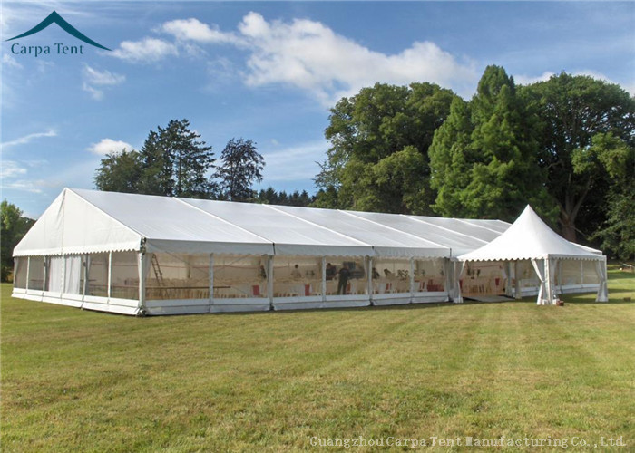 Aluminum Alloy Outdoor Party Tents 10m By 30m With Colorful Linings And Curtains