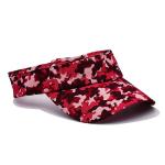 Safety Velcro Sports Sun Visor Cap Cotton Twill Ball Adjustable Sun Hats For Men