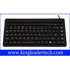 Rugged Super Slim IP68 Waterproof Silicone Keyboard With Function Keys