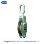 20KN Tower Erection Tools Steel Hoisting Tackle Pulley Block For Construction