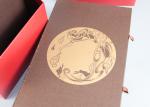 Fancy Paper Paper Packaging Boxes With Gold Foil Hot Stamping For Food Packaging