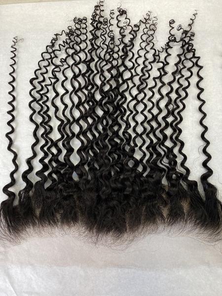 Deep Curly Lace Frontal Vietnamese Hair, Human Hair 13x4 Transparent HD Lace