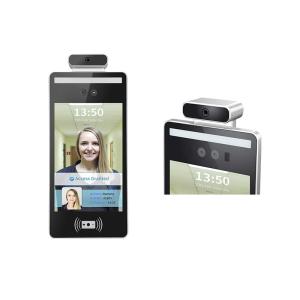 China QR Code 8 Inch Facial Recognition Temperature Scanner Home Access Control factory