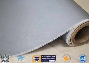 China Fireblanket E-glass Gray Color Silicone Coated Fiberglass Fabric 80/80g 260℃ factory