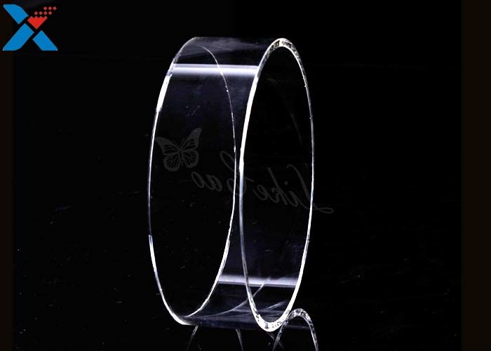 Round Acrylic Ball Display Stand , Basketball Football Sports Ball Display Rack