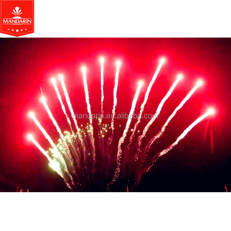 13 Shots Mandarin Pyrotechnics , 1.3g Un0335 Display Cakes For Celebration