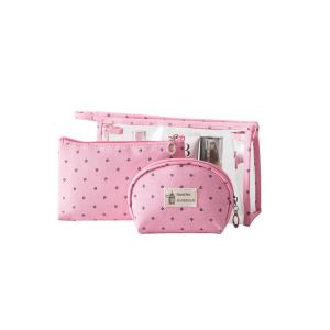 China Wholesale Custom Print Logo Makeup Travel Toiletry Bags 3 Set factory