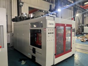 China HDPE PE PP PVC PA Automatic Extrusion Blow Molding Machine 90 Plasticizing Ability factory